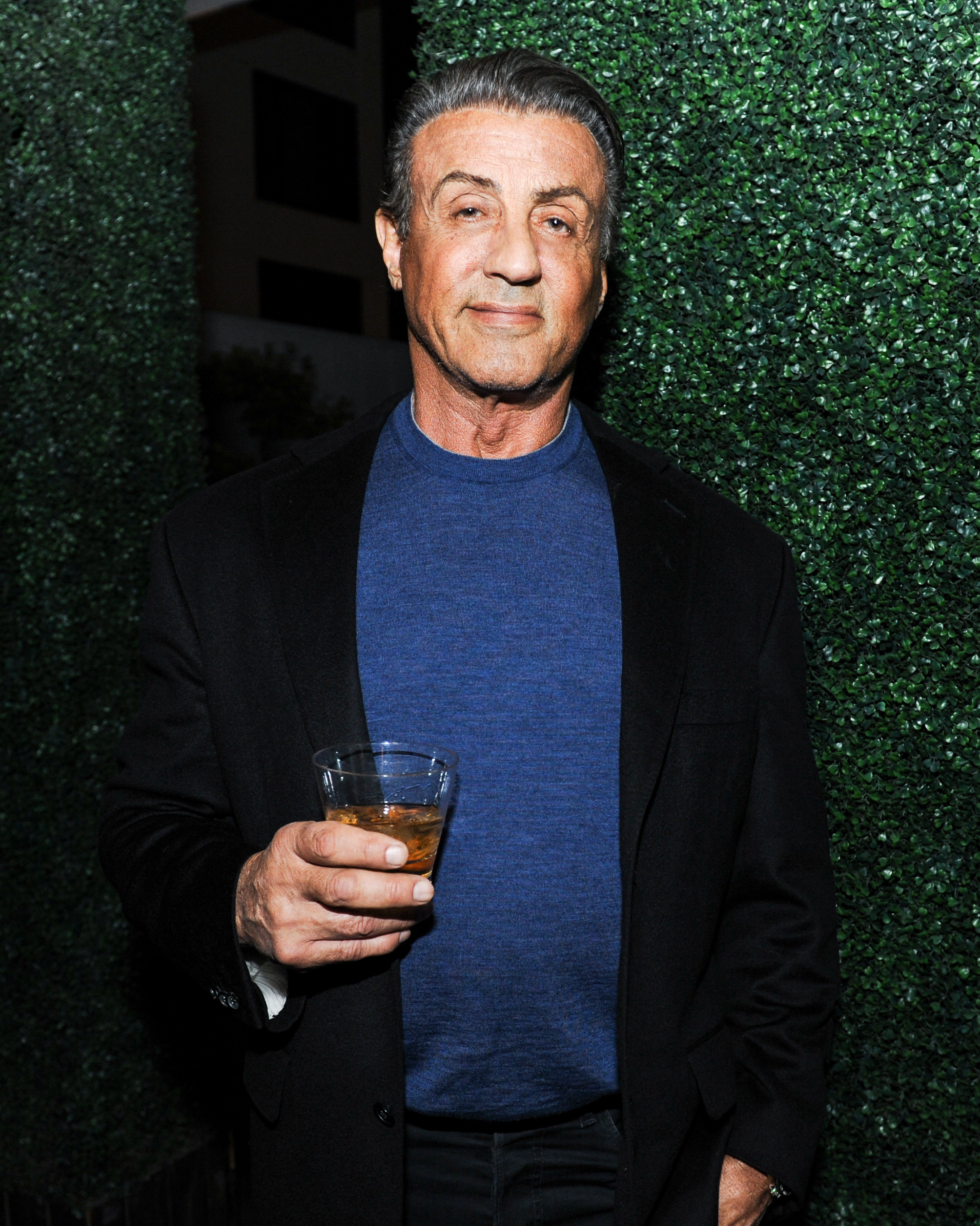 Sylvester Stallone after plastic surgery '80s stars