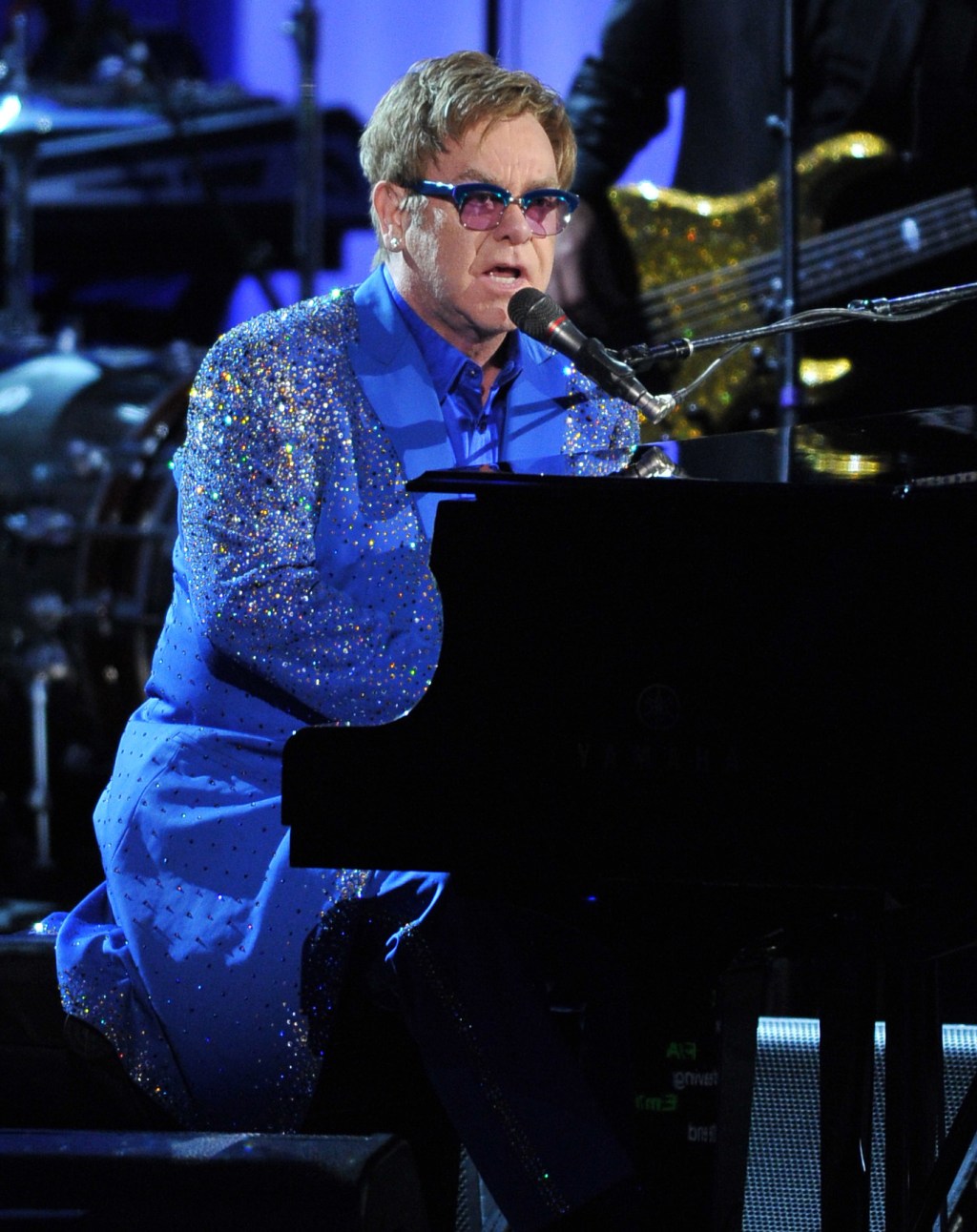 Elton John piano 2013 Emmy