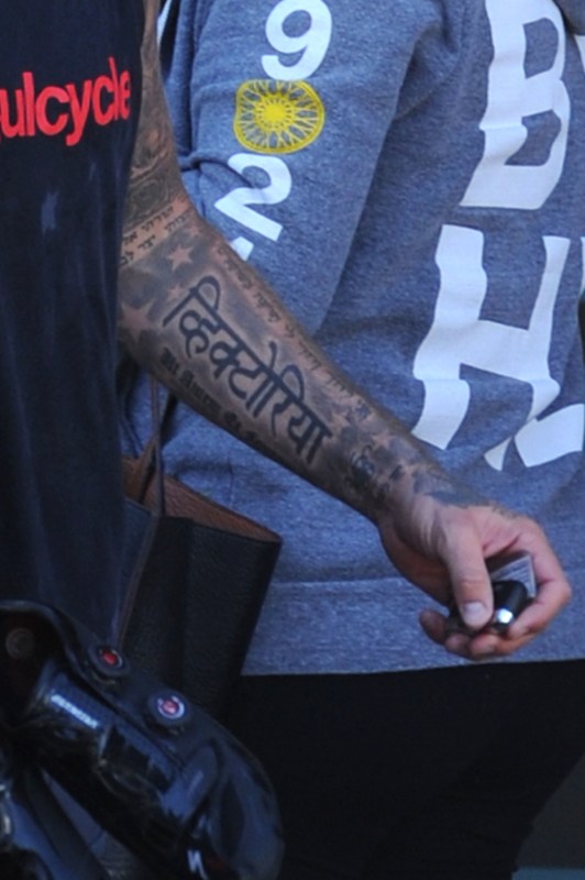 David Beckham tattoos - his sentimental family ink | Gallery |  