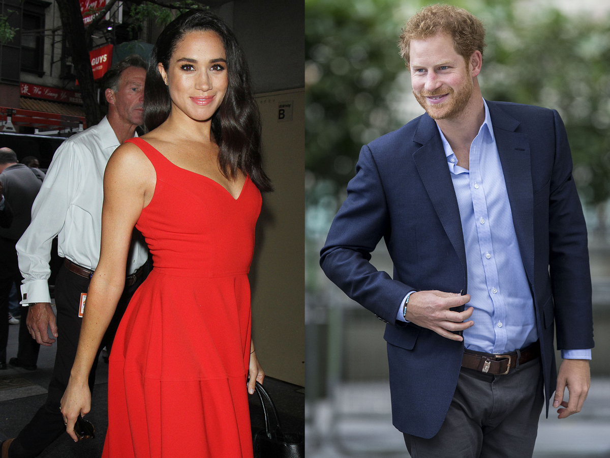 Prince Harry's girlfriend, Meghan Markle, spotted wearing 'H' ring