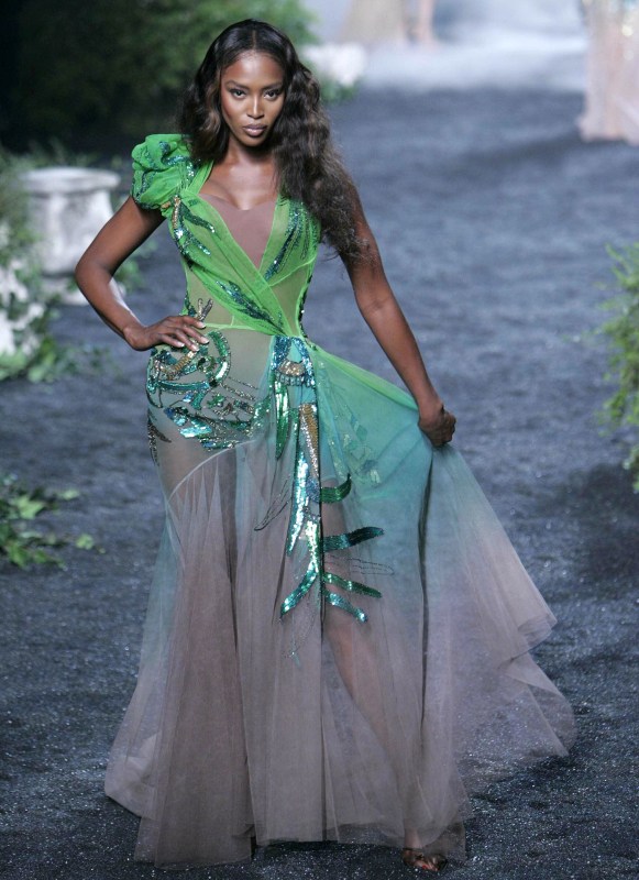 Naomi Campbell Louis Vuitton Spring/Summer 2008 RTW
