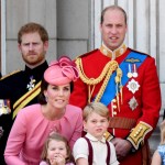 Royals at the Trooping the Colour ceremony