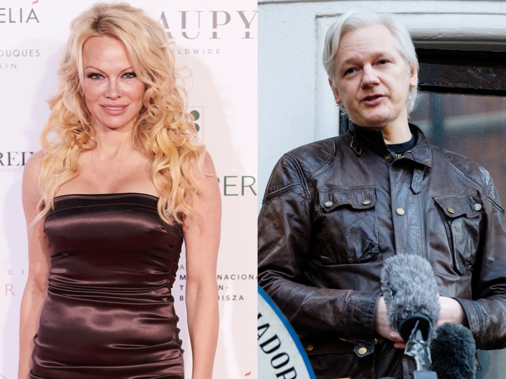 Inside Pamela Anderson S Relationship With Wikileaks Julian Assange Wonderwall Com