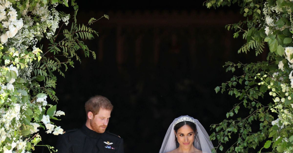 Mark Meghan Markle's 4th wedding anniversary with a look at the most stunning royal bridal gowns.jpg