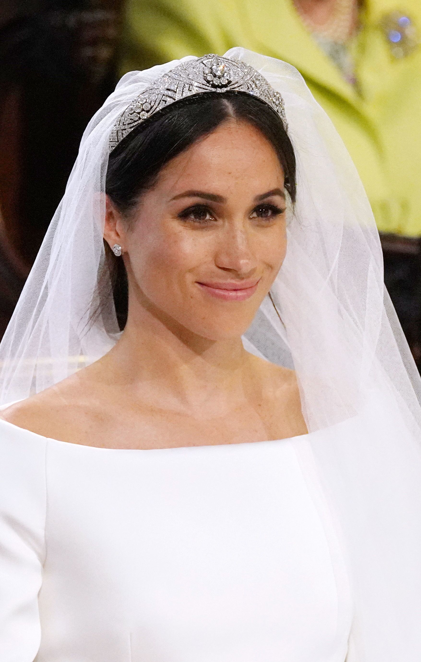 See Meghan Markle's First Wedding Dress | Closer Weekly