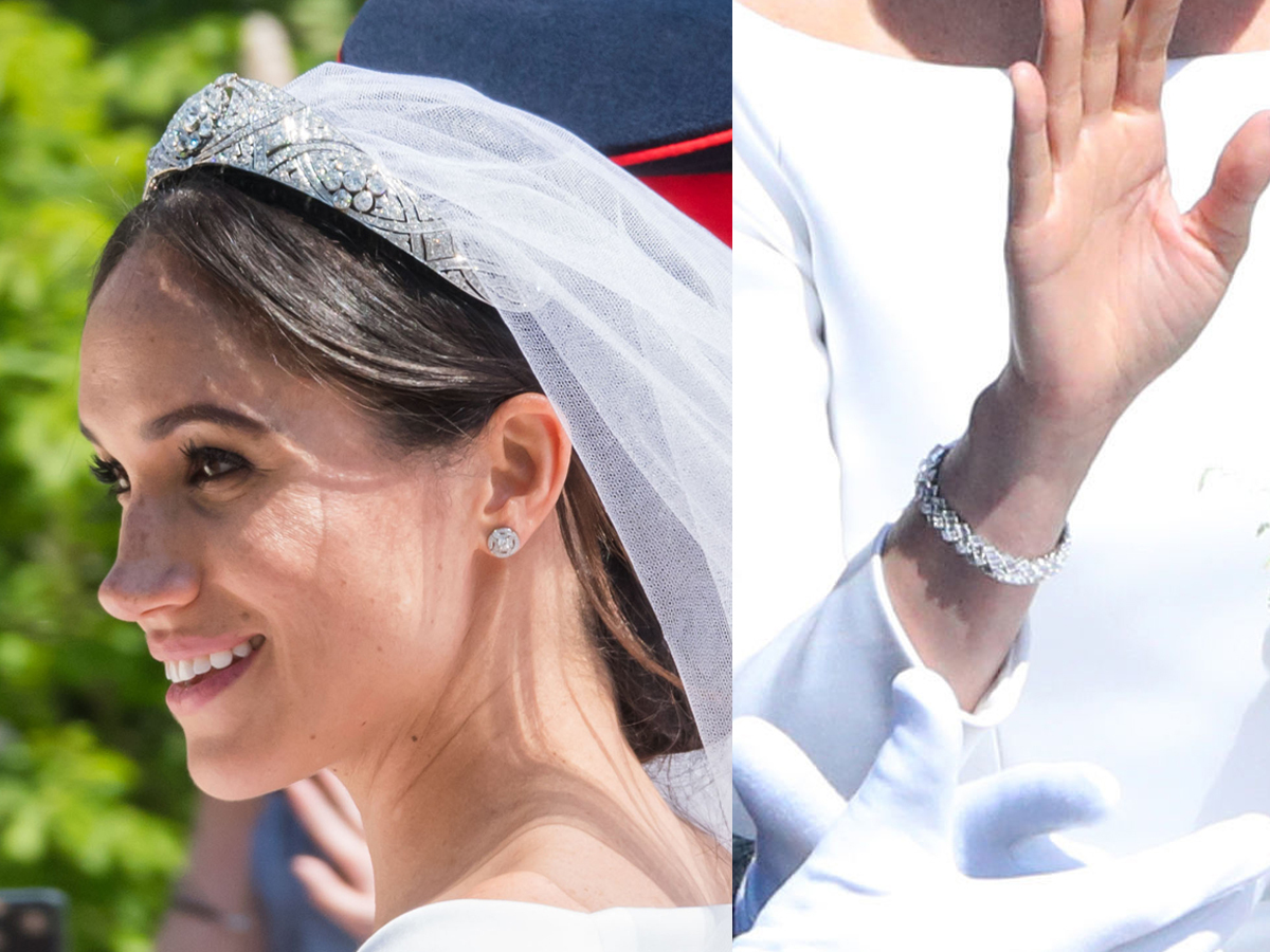 Meghan Markle's royal wedding dress, jewels, tiara, more revealed | Gallery  | Wonderwall.com
