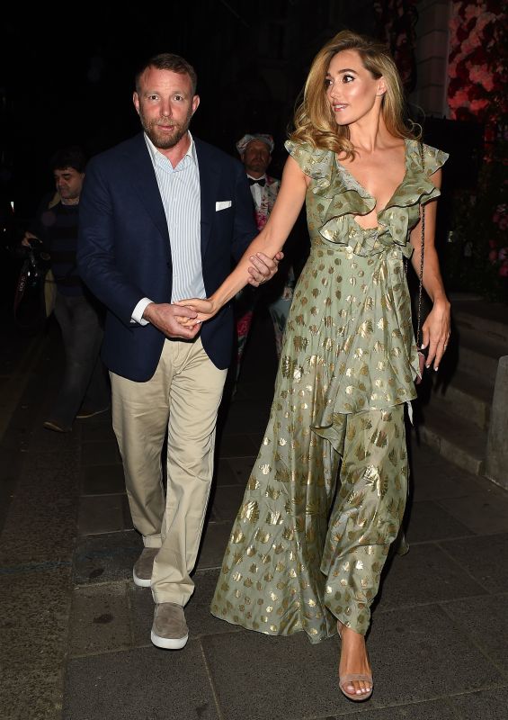 Guy Ritchie and Jacqui Ainsley head out to dinner with Henry