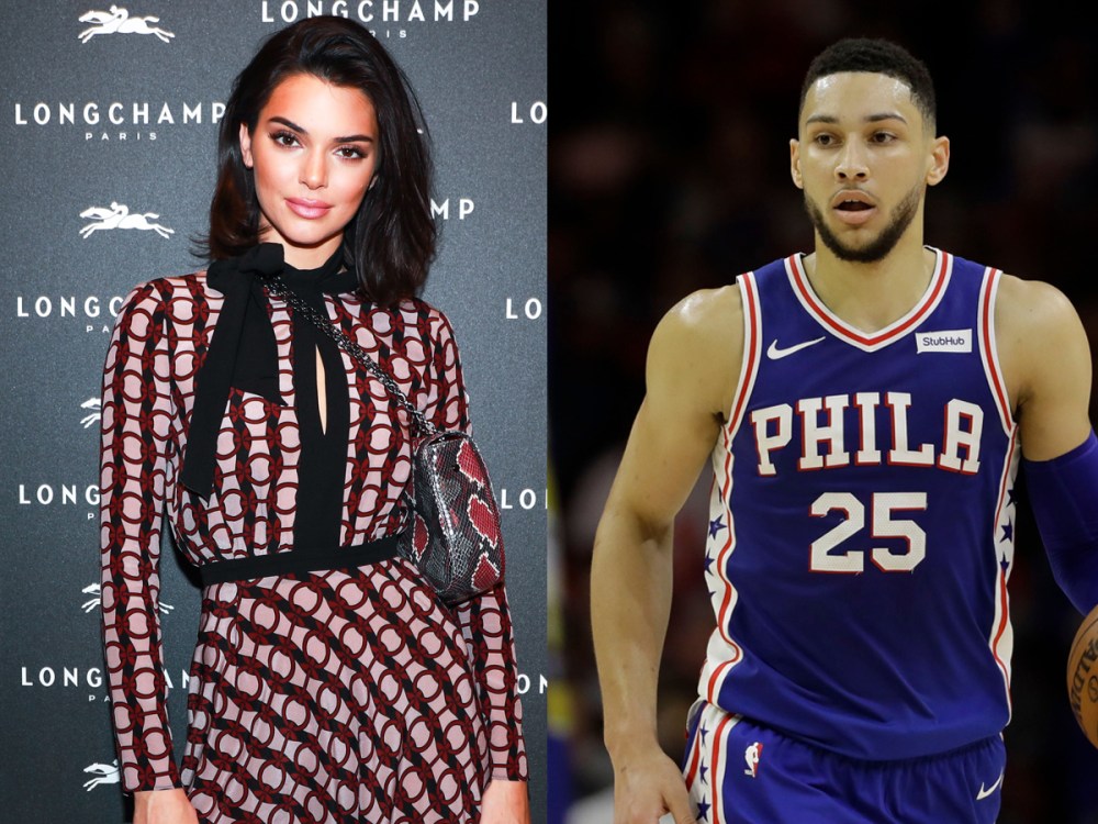 Kendall Jenner's ex Ben Simmons out in Melbourne
