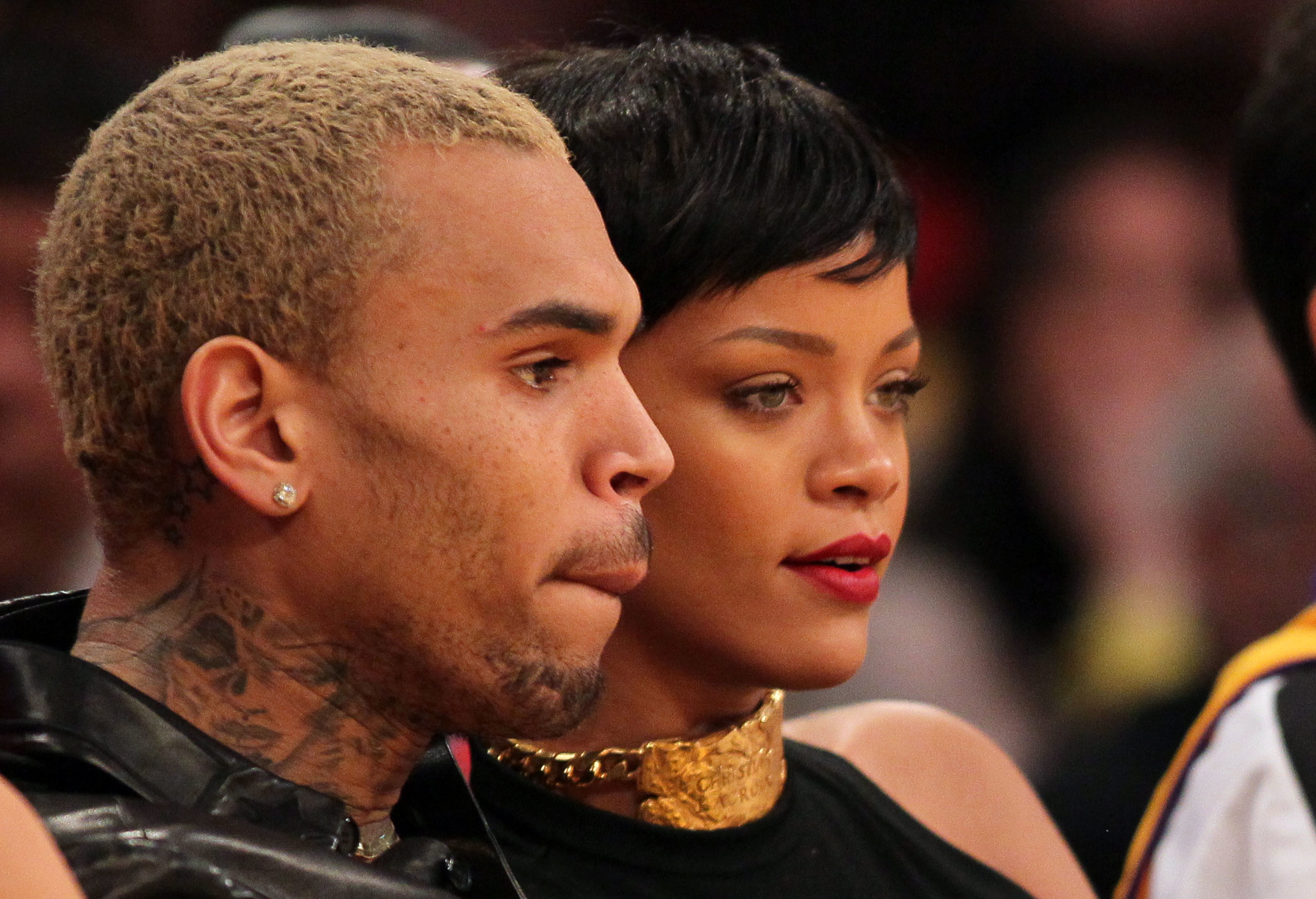 Chris Brown perms his hair...like his new look? (photos)