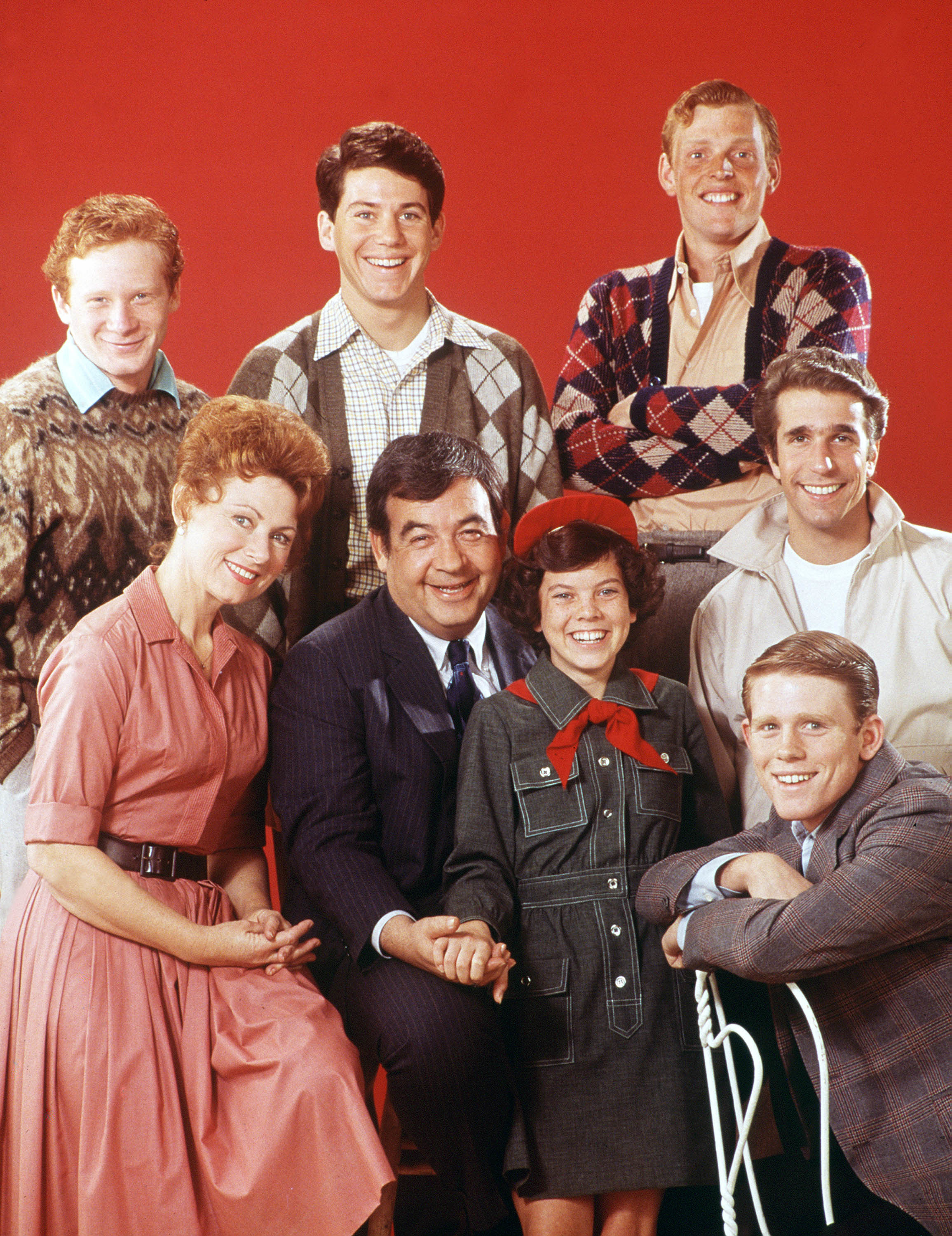 what where names on happy days