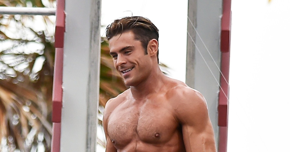 Zac Efron was insanely fit for 'Baywatch.' If he has his ...