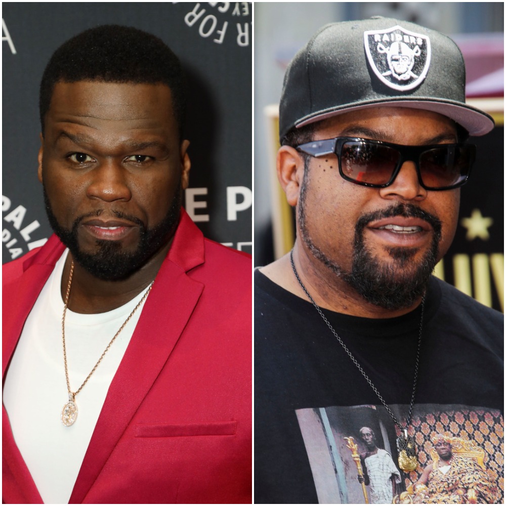 Ice Cube responds to Eric Trump's doctored pic of him 50 Cent in 'Trump 2020' hats, more news | Gallery | Wonderwall.com