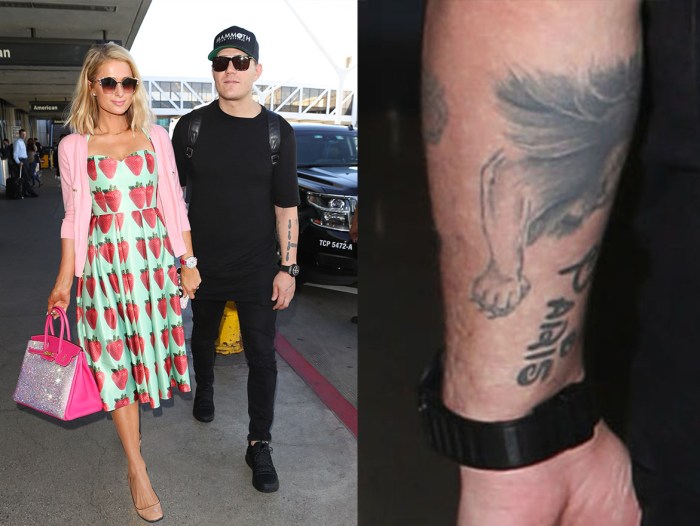 Stars who got tattoos for love | Gallery 