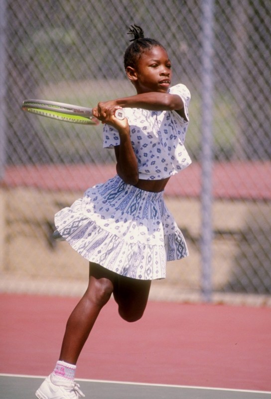 Serena Williams Goes Bold in a Leopard-Print Mini Dress & Shiny Pumps