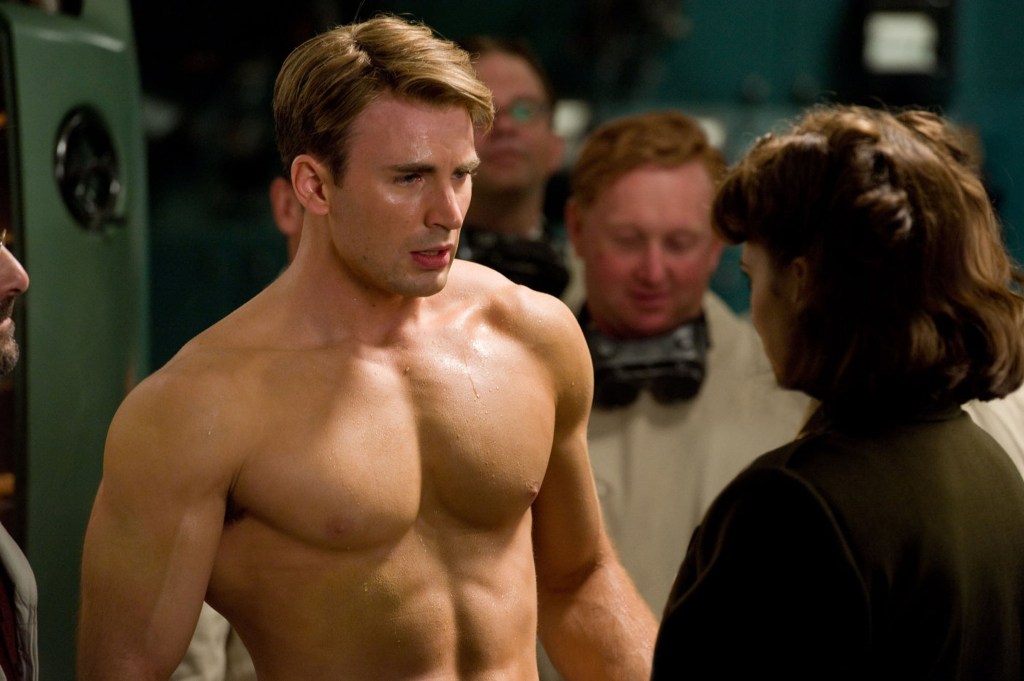 Chris Evans, Captain America The First Avenger