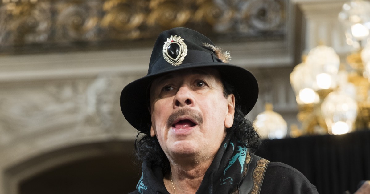 Carlos Santana's wife gives health update following his onstage collapse.jpg