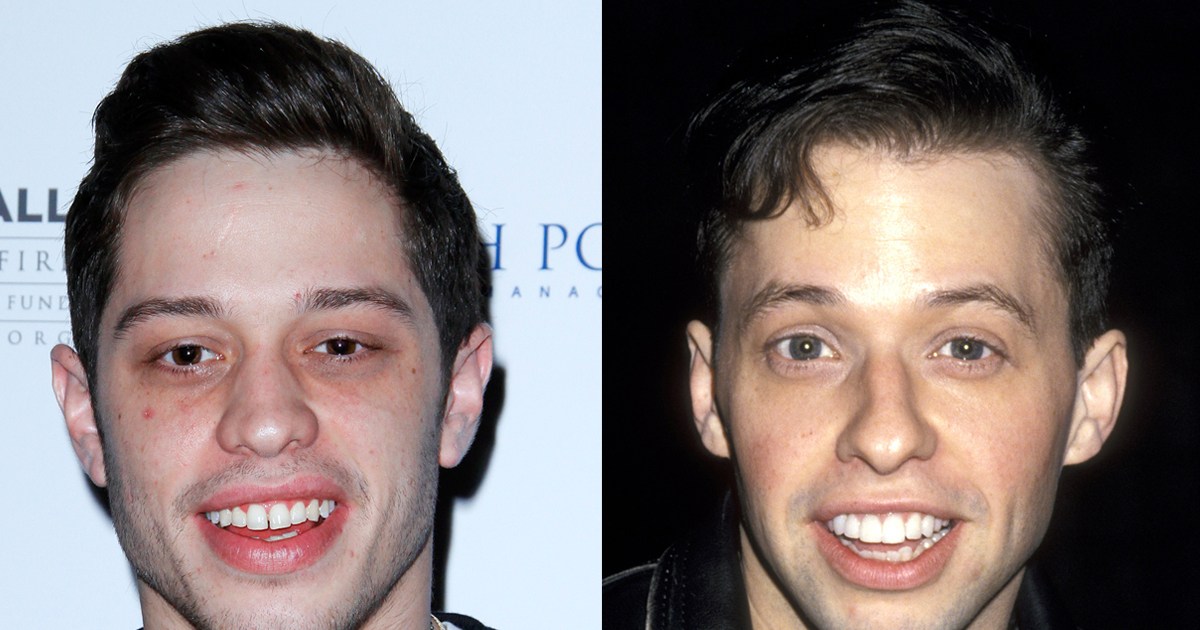 Pete Davidson is a dead ringer for a young Jon Cryer, plus more celebrities who look alike.jpg