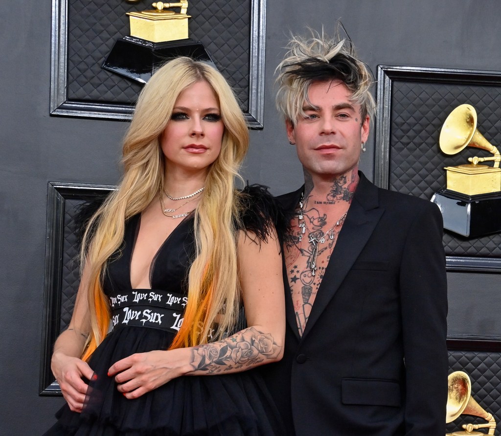 Avril Lavigne, ex boyfriend Mod Sun, 2022 Grammys