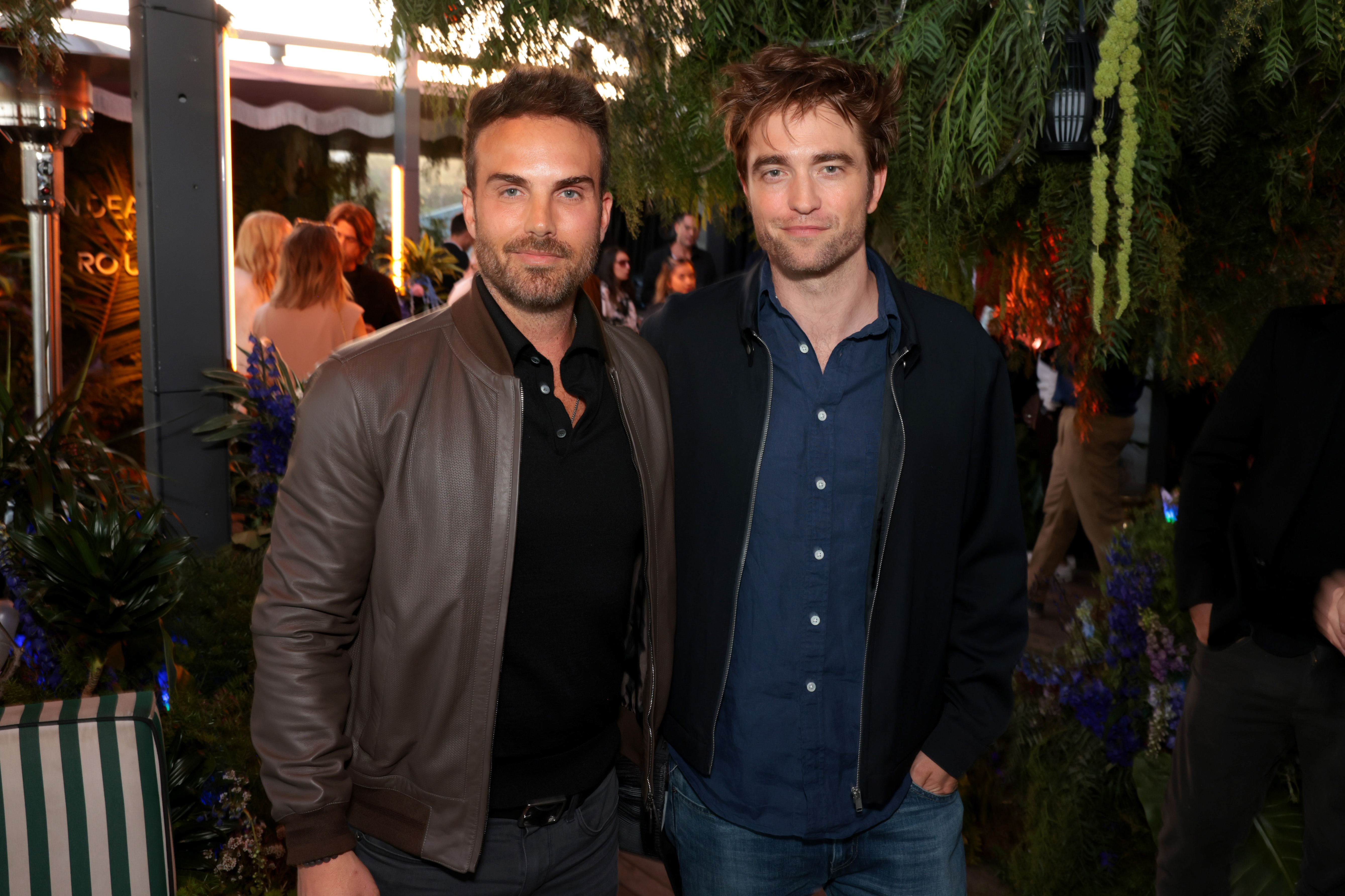 Evan Walker and Robert Pattinson