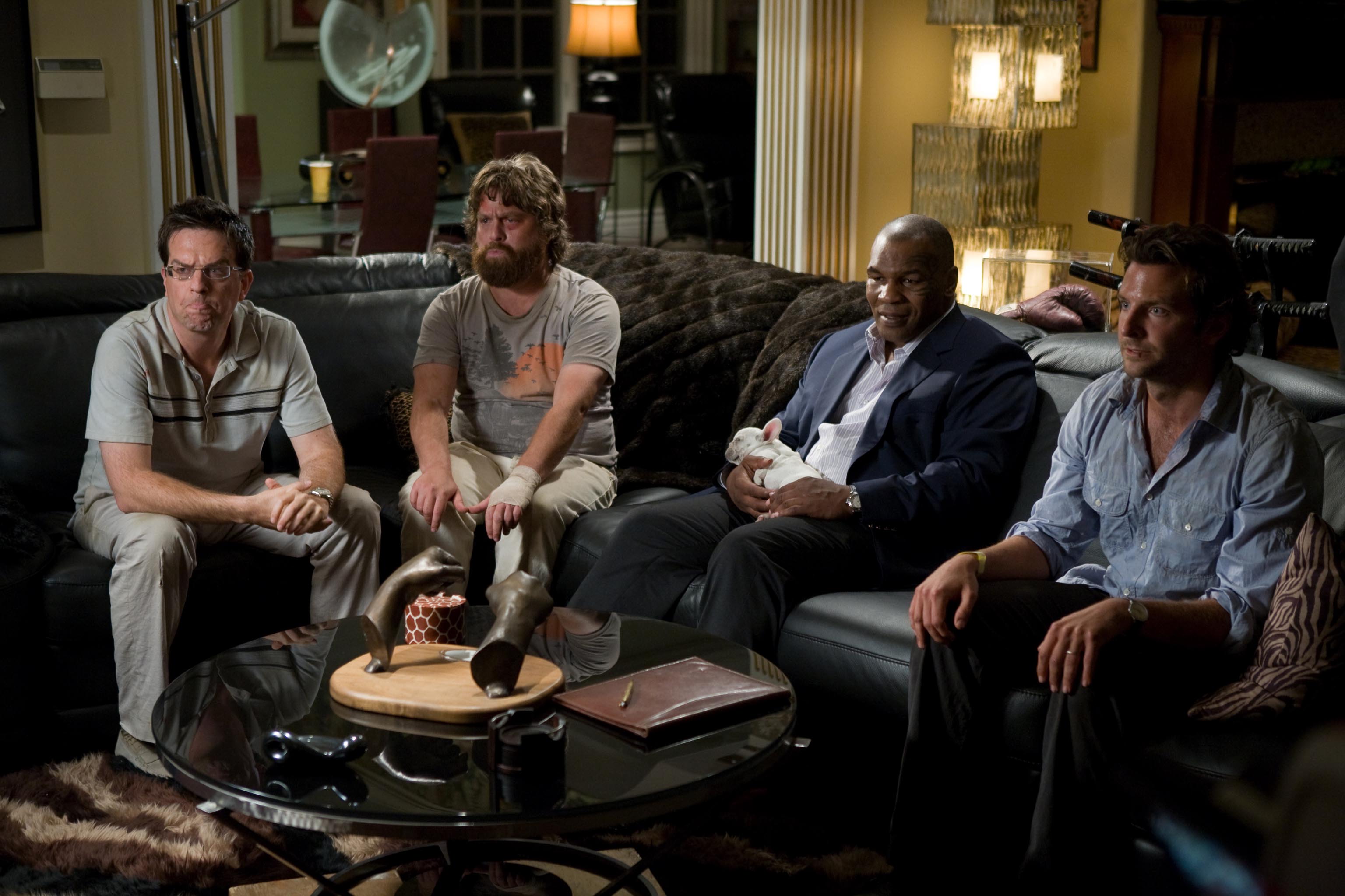 The Hangover, Mike Tyson, Bradley Cooper, Ed Helms, Zach Gailifanakis