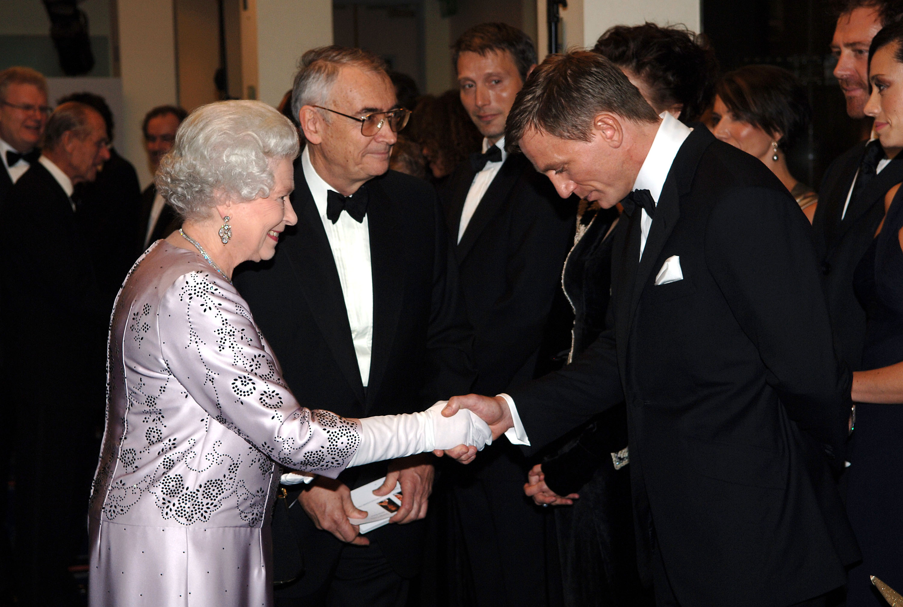 Queen Elizabeth II Daniel Craig