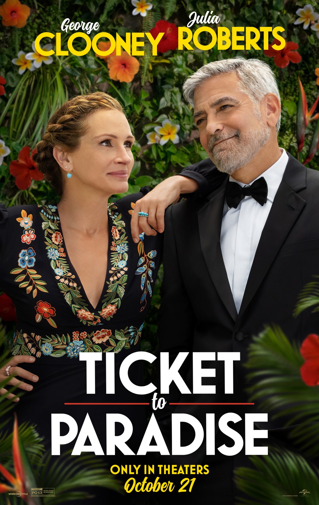 Julia Roberts, George Clooney, Ticket to Paradise