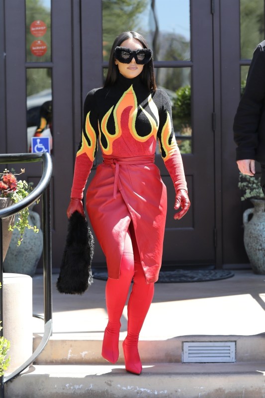 Kim Kardashian laments how 'the internet destroyed me' after wearing Kanye  West-styled flames look, plus more of the most befuddling celebrity fashion  moments of 2022, Gallery