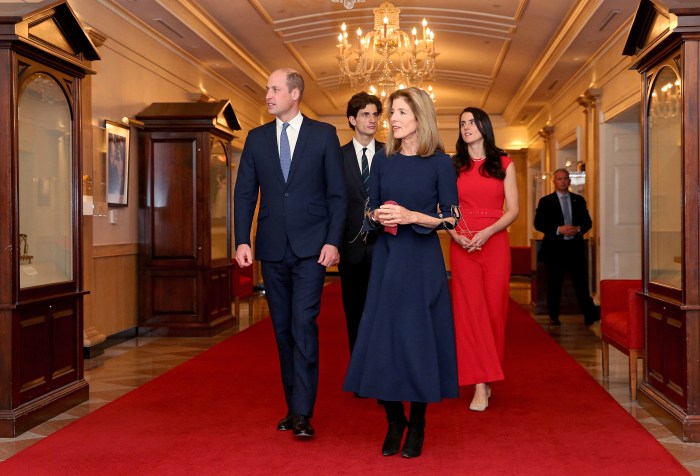Queen Elizabeth II, Prince Charles and Duchess Camilla, President Donald Trump, Melania Trump