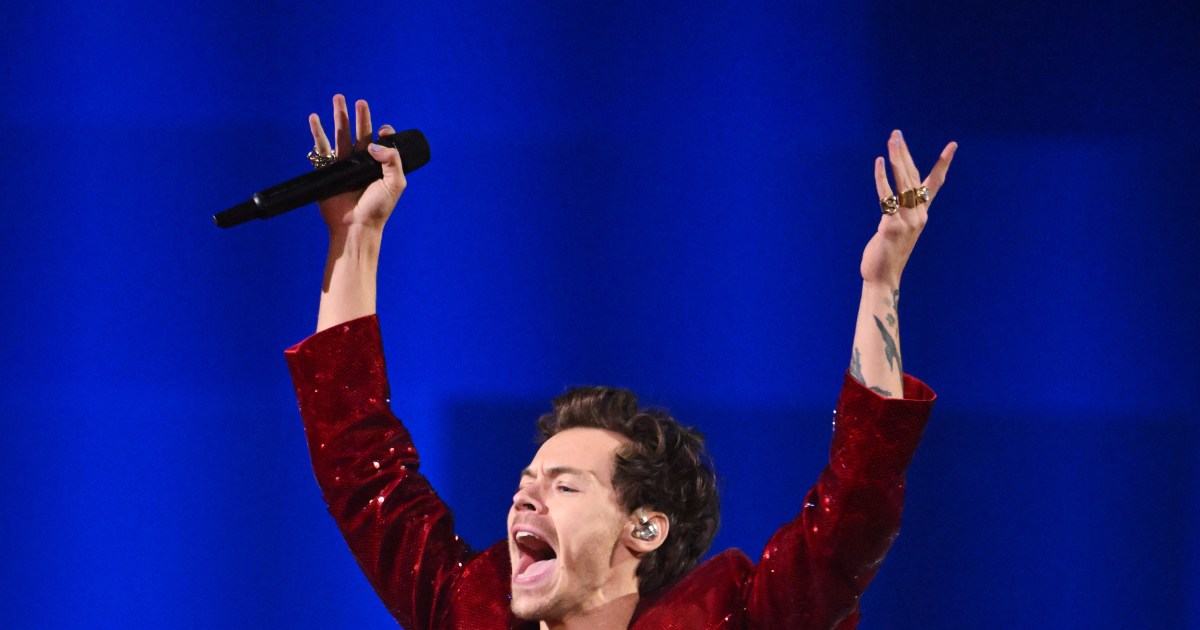 Harry Styles is ab-solutely gorgeous in red sequins at the 2023 BRIT Awards  in London, more of his best, wildest and most whimsical looks | Gallery |  