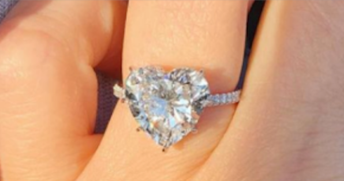 All the Details on Lady Gaga's Massive, Heart-Shaped Engagement Ring!