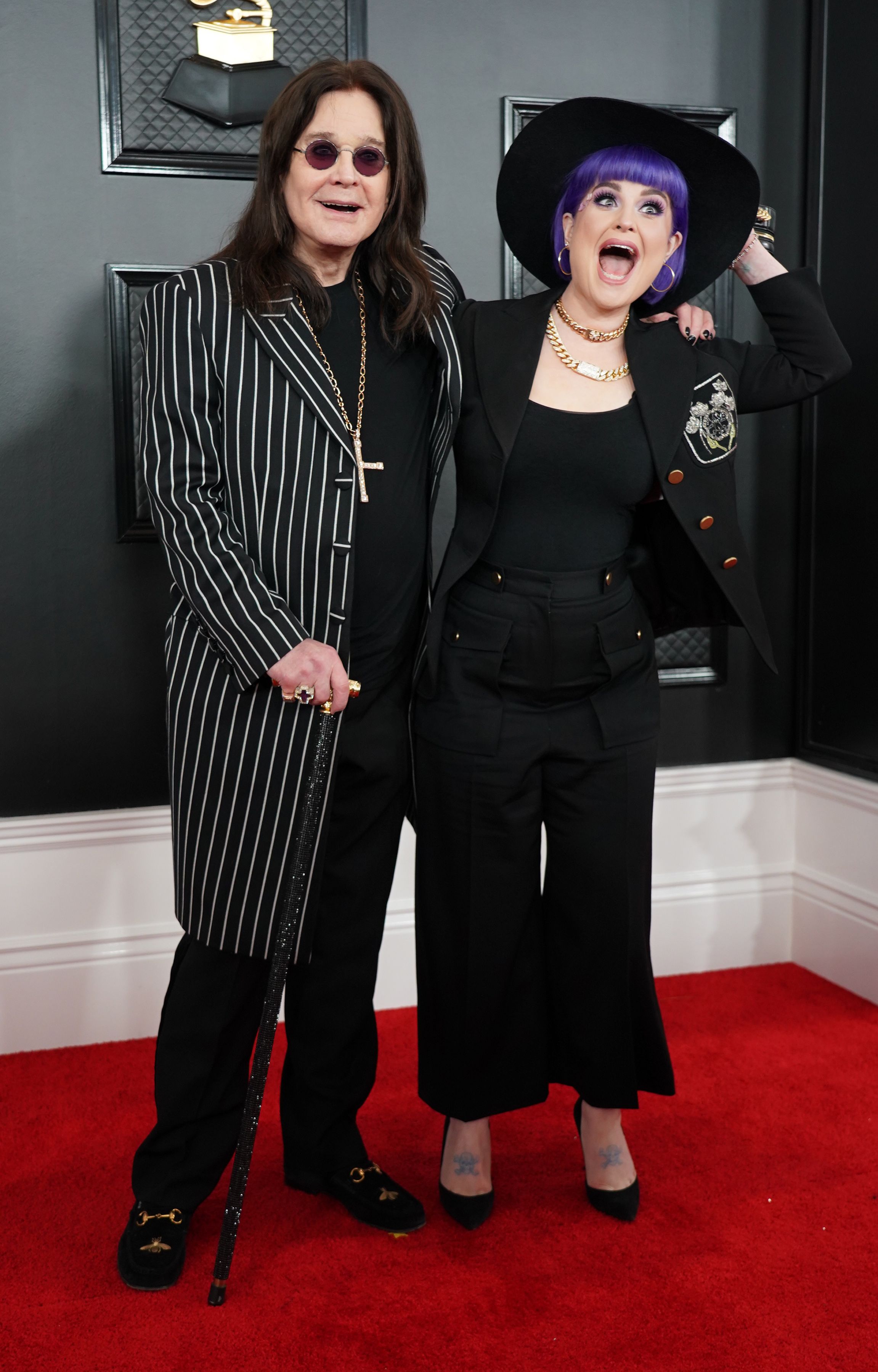Ozzy Osbourne and Kelly Osbourne