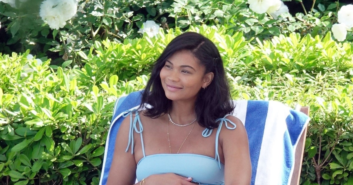 Pregnant Stars Wearing Bathing Suits in 2021: Baby Bump Pics