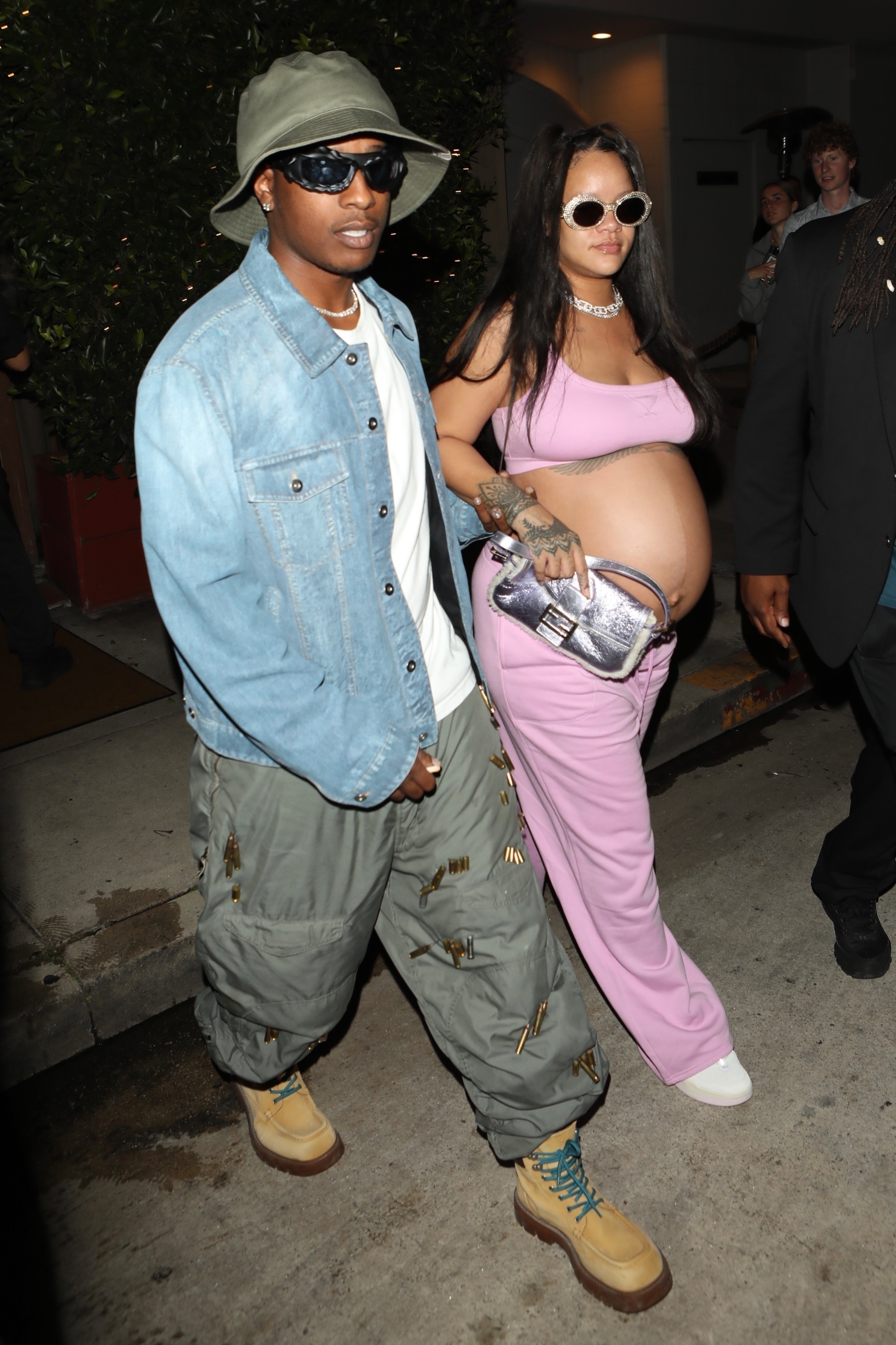 Rihanna pregnant baby bump, boyfriend ASAP Rocky, A$AP Rocky
