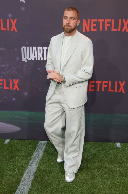 Travis Kelce Suit  Super Bowl Kansas City Chiefs Kelce Outfit